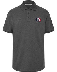 Moncler - Short Sleeve Polo Shirt - Lyst