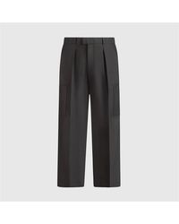 Manière De Voir - Relaxed Fit Pleated Pocket Trousers - Lyst