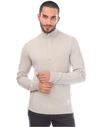 Belstaff - Cotton Silk Blend Challenger Sweater - Lyst