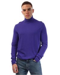 BOSS - Baldebert E Turtle Neck Jumper - Lyst