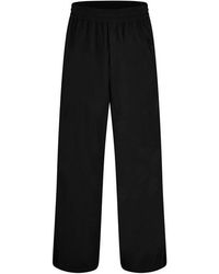 Off-White c/o Virgil Abloh - Wide-Leg Wool Trousers - Lyst