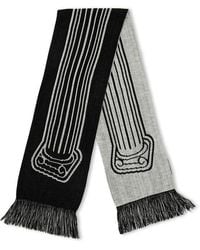 Aries Arsenal Column Logo Scarf in Red for Men | Lyst UK