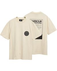 Barbour - 90Th Anniversary Cotton Short-Sleeve T-Shirt - Lyst