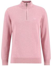 Barbour - Half-Zip Jumper - Lyst
