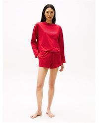 Tommy Hilfiger - Long Sleeve Bodysuit - Lyst