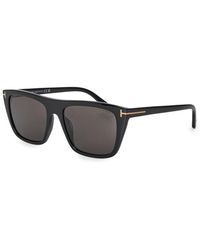 Tom Ford - Metal Accent Wayfarer Sunglasses - Lyst