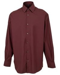 BOSS - Netstat Long Sleeve Oxford Shirt - Lyst