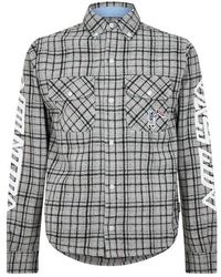 BBCICECREAM - Printed Checked Shirt - Lyst