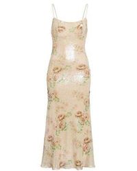 Bardot - Adoni Sequin Mesh Midi Dress - Lyst