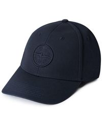 Stone Island - Plain Cotton Rep Cap - Lyst