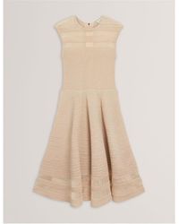 Ted Baker - Knitted Jumper Dress - Lyst