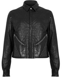 Rick Owens - Tour Alice Leather Jacket - Lyst