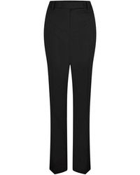 Tom Ford - Wool Silk Straight Leg Trousers - Lyst