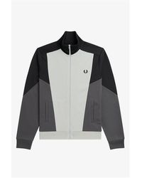 Fred Perry - Block Track Jacket - Lyst