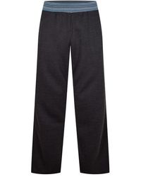 Missoni - Chevron Straight Leg Trousers - Lyst