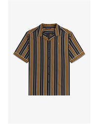 Fred Perry - Patterned Short Sleeve Shirt - Lyst