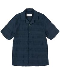 PREVU - Seersucker Beckerr Shirt - Lyst