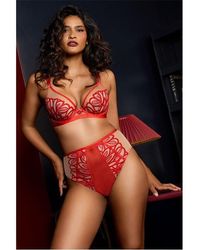 Playful Promises - Lilith Graphic Embroidery Bra - Lyst