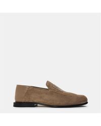 Givenchy - Giv Suede Loafers - Lyst