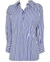 Givenchy - Giv Open Long Sleeve Patterned Shirt - Lyst