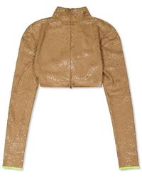 Off-White c/o Virgil Abloh - Long Sleeve Zip Jacket - Lyst