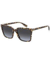 Marc Jacobs - Rectangular Round Sunglasses - Lyst