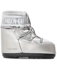 Moon Boot - Icon Low Glance Satin Boots - Lyst