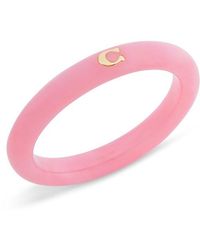 COACH - C Resin Bangle - Lyst