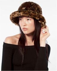 Kangol - Faux Fur Bucket Hat - Lyst