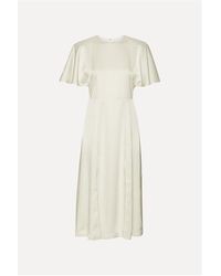 ROTATE BIRGER CHRISTENSEN - Dress With Slits - Lyst