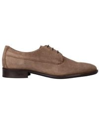 BOSS - Colby Derby Premium Leather Shoes - Lyst