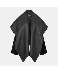 Magda Butrym - Structured Metal Accent Leather Jacket - Lyst