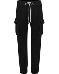 Rick Owens - Mastodon Tapered Cargo Trousers - Lyst