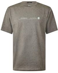 C.P. Company - Cp Re-Col Tee Sn64 - Lyst