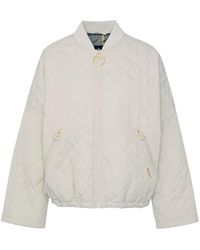 Barbour - Emlyn Quilted Bomber Jacket - Lyst