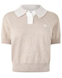 The Couture Club - Short-Sleeve Polo Shirt - Lyst