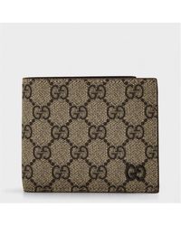 Gucci - Canvas Gg Wallet - Lyst