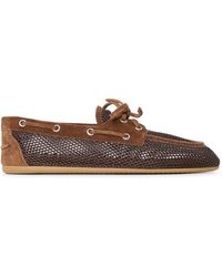 Miu Miu - Boat Shoes - Lyst