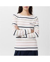 Barbour - Hawkins Striped Long-sleeved T-shirt - Lyst
