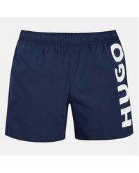 HUGO - Boss Abas Swim Shorts - Lyst