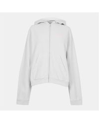 Balenciaga - Bal Zip Hoodie - Lyst