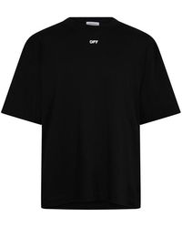 Off-White c/o Virgil Abloh - Paint Arrow Oversized T-Shirt - Lyst