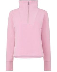 Sweaty Betty - Sb Half Zip Crop Swt Ld64 - Lyst