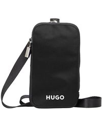 HUGO - Bel Nylon Phone Bag - Lyst