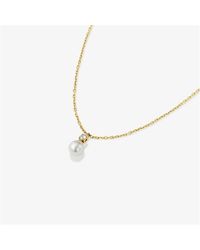 D.Louise - Pearl Drop Necklace - Lyst