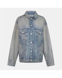 GOOD AMERICAN - Os Denim Jacket - Lyst