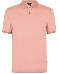 BOSS - Short Sleeve Polo Shirt - Lyst