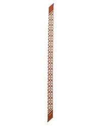 COACH - Textured Signature C Printed Silk Skinny - Lyst