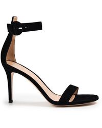 Gianvito Rossi - Portofino 85H Heeled Sandals - Lyst