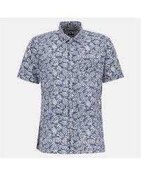 Barbour - Jackstone Short Sleeve Geometric Print Shirt - Lyst